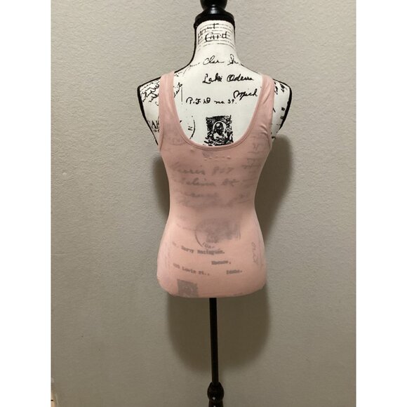 Guess Women's Graphic Tank Top With Rose Design - Size XS - Picture 5 of 8